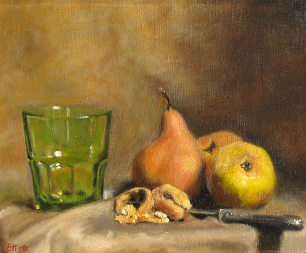 Ebba Heuman - Still Life with Pears